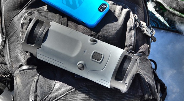 Пыле- влагозащищеная портативная Bluetooth аудиосистема Scosche BoomBOTTLE