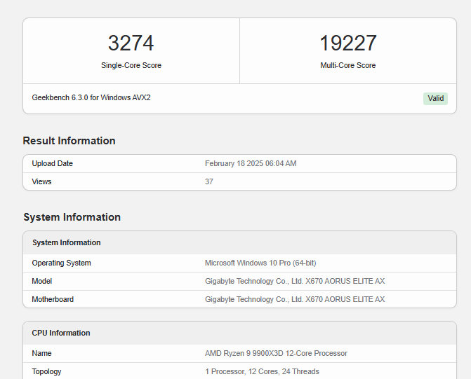 AMD Ryzen 9 9900X3D Performance Test