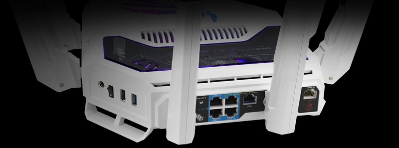 Illustration of ASUS ROG Rapture GT-BE19000AI capabilities
