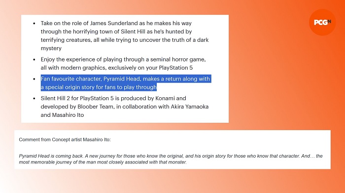 Konami спростовує інформацію про розширення сюжетної лінії Пірамідоголового в рімейку Silent Hill 2: Bloober Team не відходить від канонічного сюжету горору-2