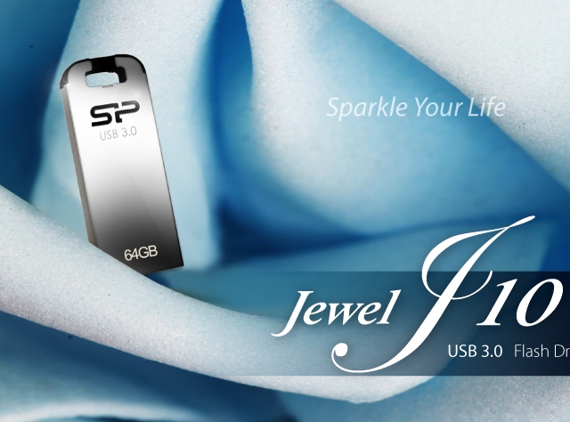 Silicon Power Jewel J10: флешка из нержавейки с пылевлагозащитой