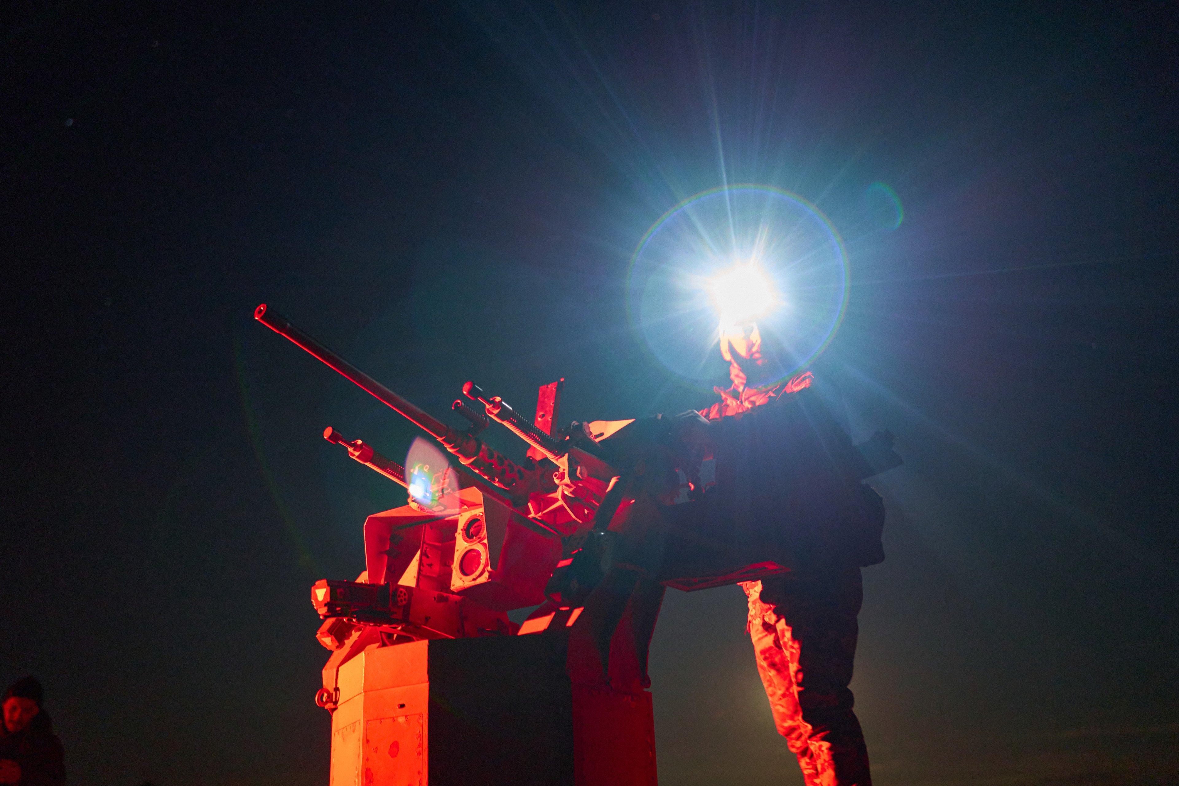 Зенітна турель Sky Sentinel з кулеметом M2 Browning