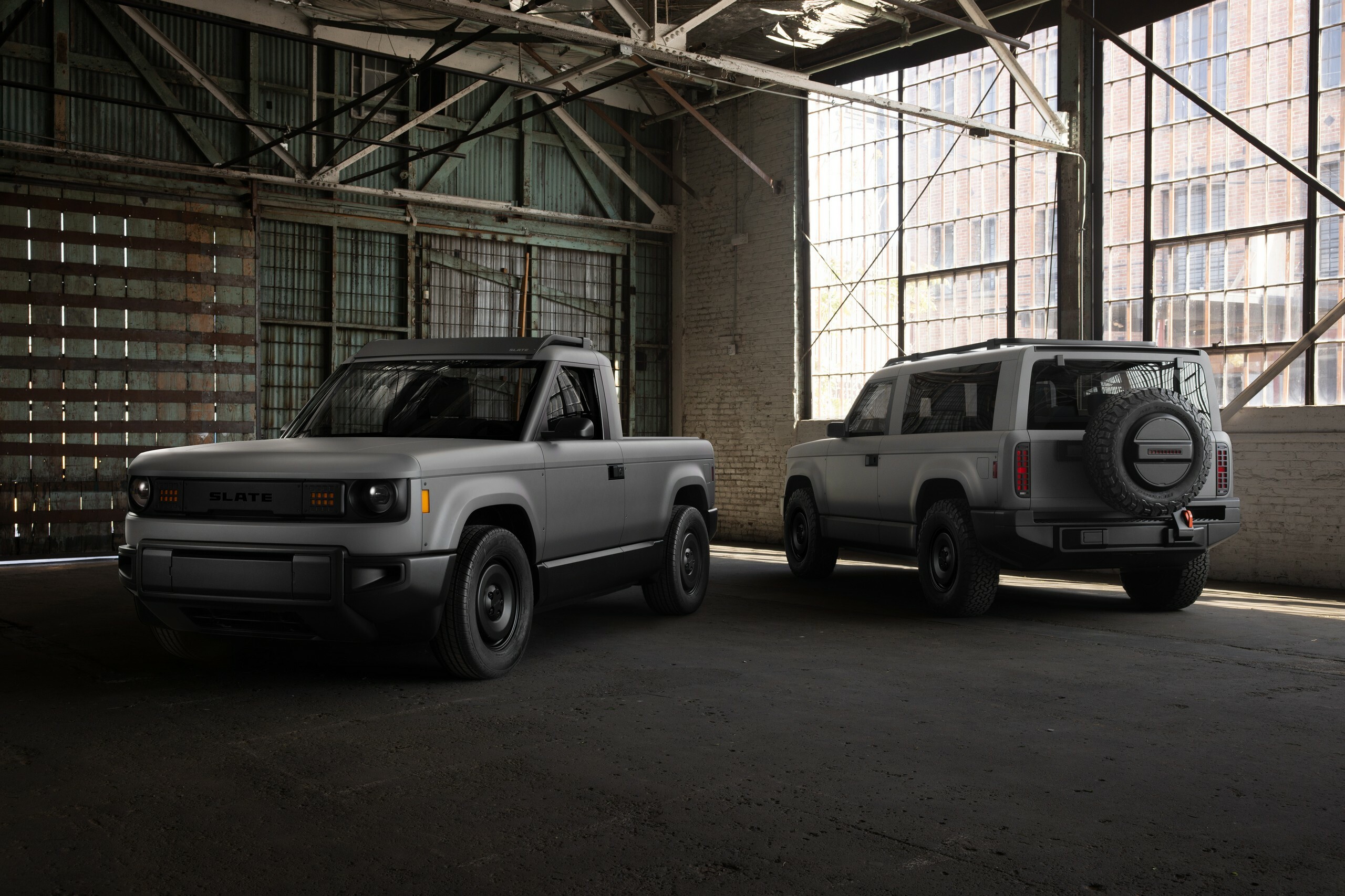 Pickup électrique Slate décapotable
