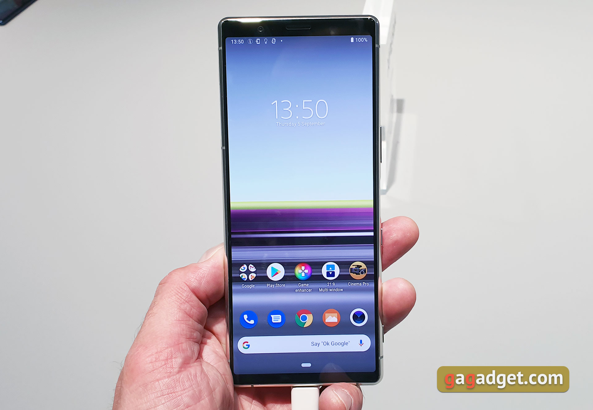 IFA 2019: перше знайомство зі зменшеним флагманом Sony Xperia 5-20