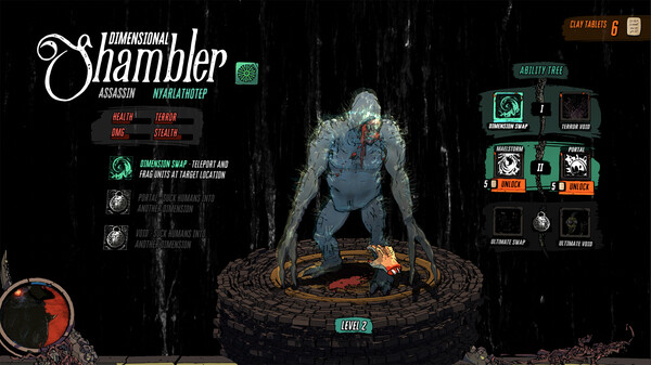 Ігровий кадр із Cthulhu Keeper