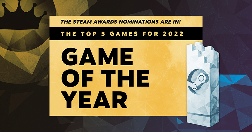 Valve представила усі 11 номінацій для церемонії The Steam Awards, серед яких: "Гра року", "Найкращий сюжет", "Найкращий саундтрек" та інші