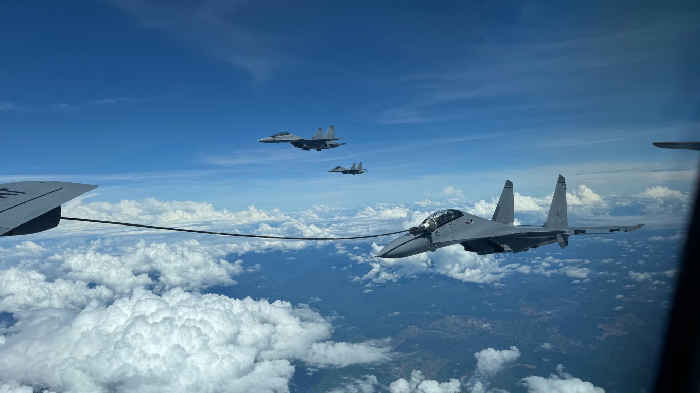 Su-30MKM. Illustration: Malaysian Air Force