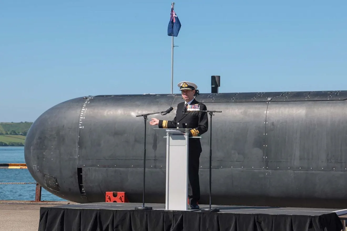 The Excalibur unmanned submarine. Illustration: Royal Navy