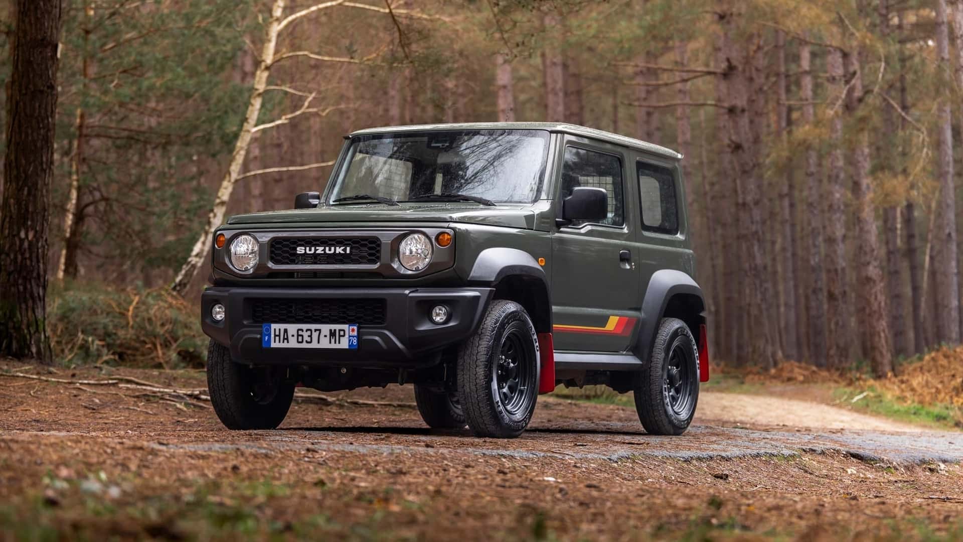 Suzuki Jimny 55ème Anniversaire во Франции - фото 1