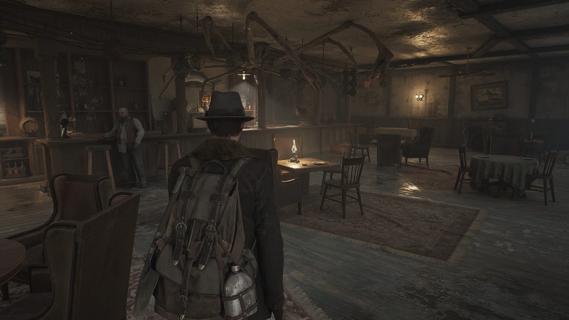 Скриншот с ремастера The Sinking City