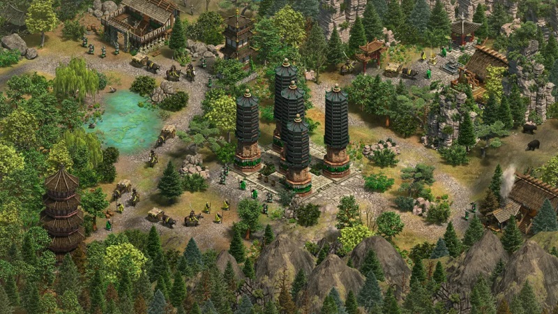 Capture d'écran du jeu Age of Empires II: Édition définitive - Trois Royaumes 1