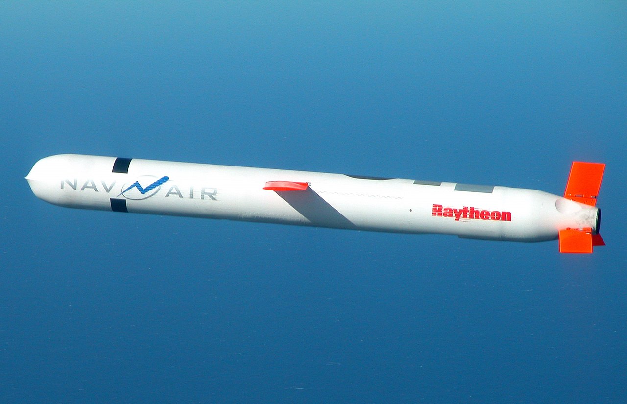 BGM-109 Tomahawk in flight