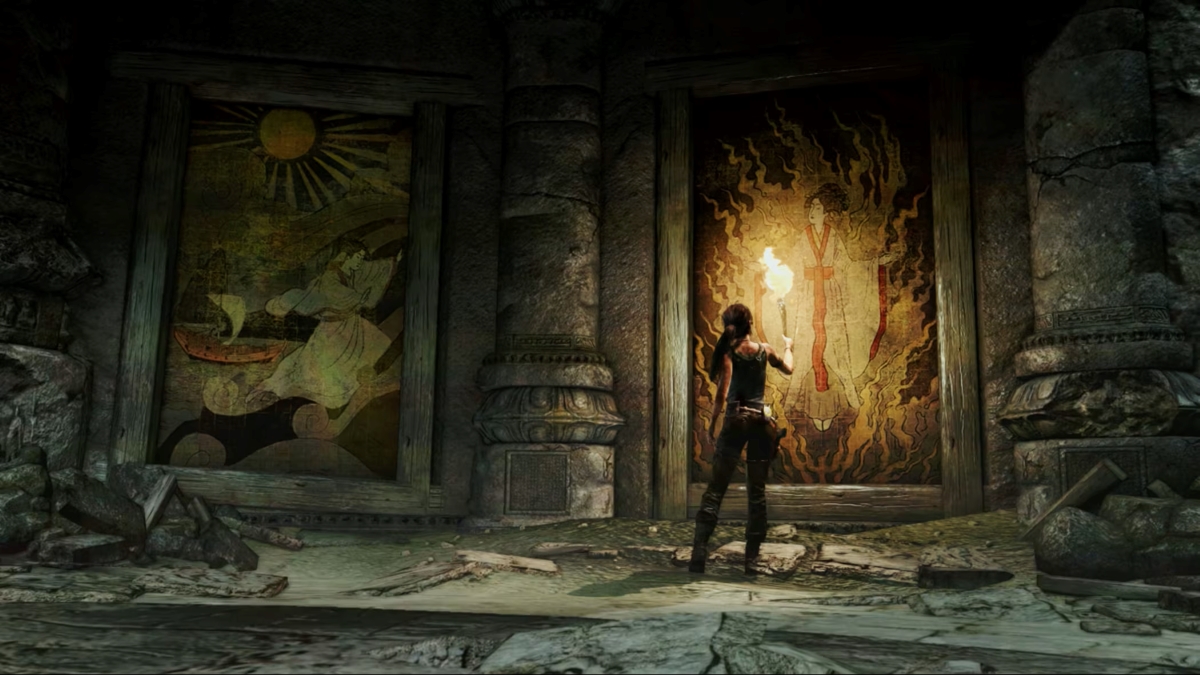 Capture d'écran de Tomb Raider sur Nintendo Switch 3