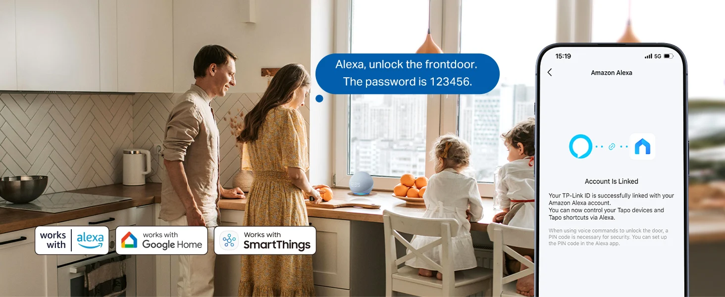 TP-Link Tapo DL100 Door Lock with SmartThings Support