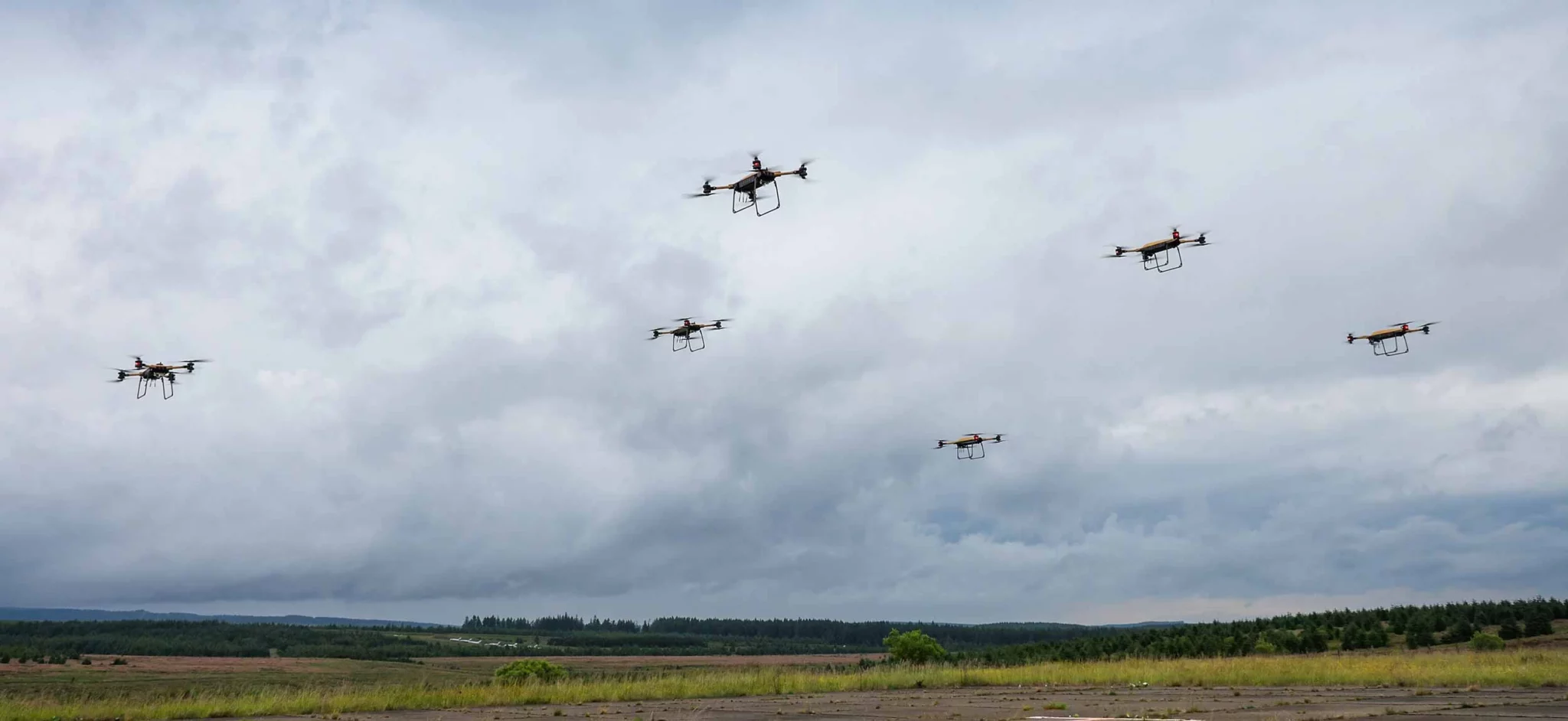 Swarm of transport drones TRV-150
