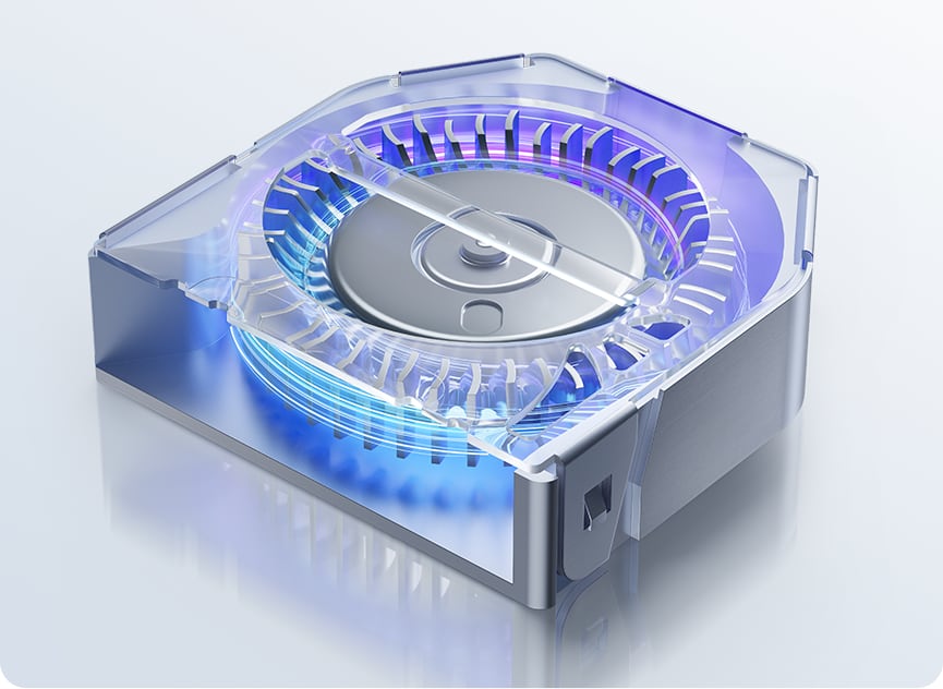 REDMAGIC 10 Pro cooler with RGB lighting