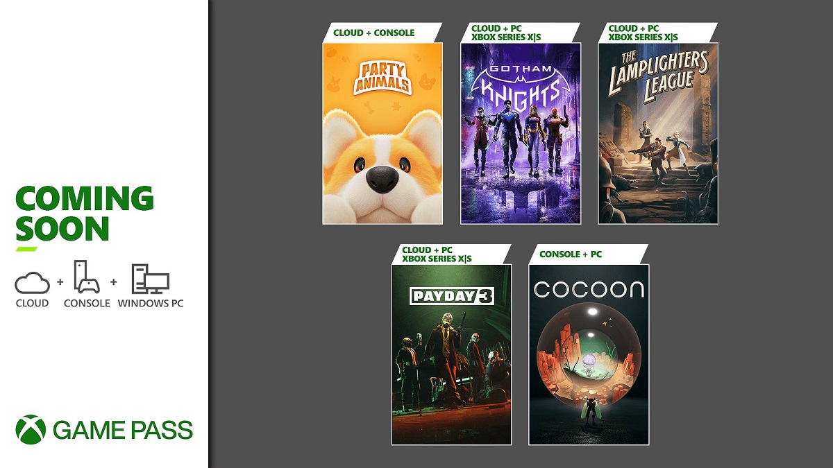 Lies of P, Payday 3 and Gotham Knights - a great offer from Microsoft! The list of games that will be available on Xbox Game Pass in the second half of September and early October has been published