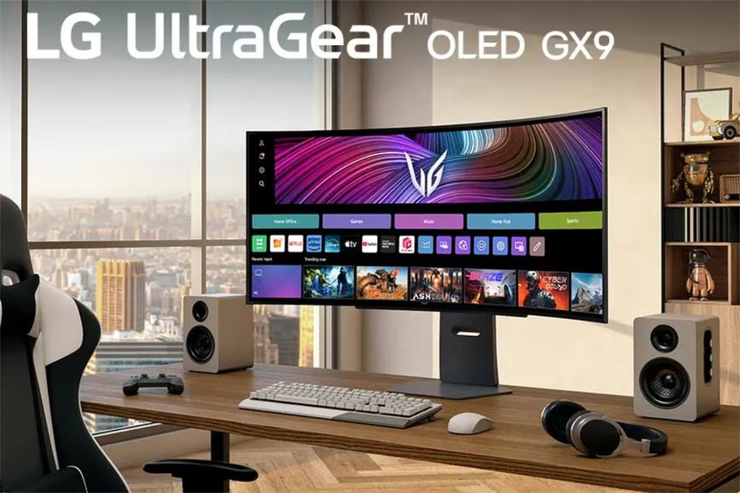 UltraGear OLED 45GX90SA vue de dessous