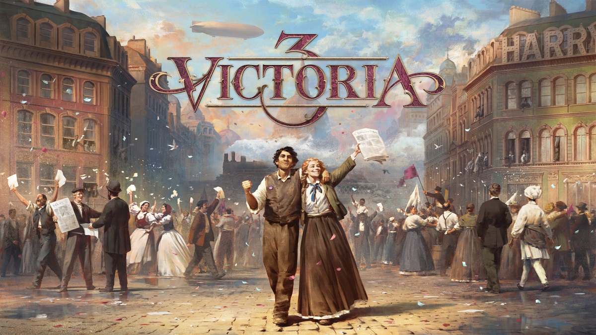 The historical strategy game Victoria 3 has been released. The game has been warmly received by critics and the public