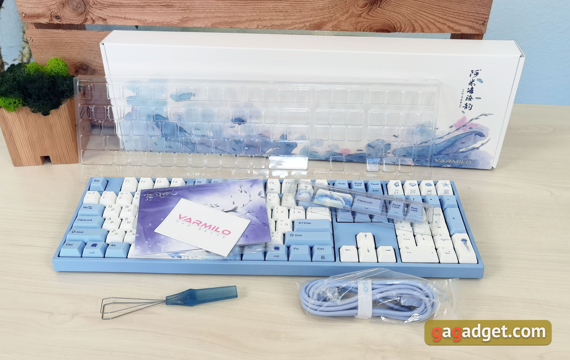 Examen du VA108M Sea Melody de Varmilo : un clavier mécanique haut de gamme-4