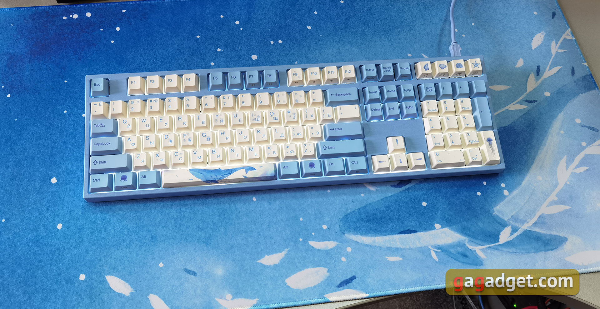 Examen du VA108M Sea Melody de Varmilo : un clavier mécanique haut de gamme-28