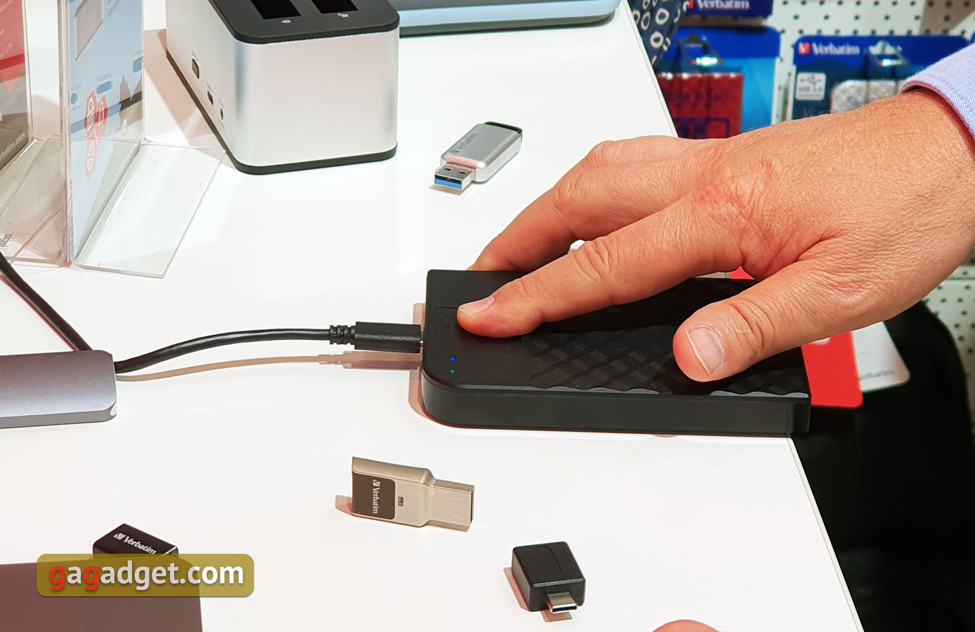 IFA 2019: внешние накопители с аппаратным шифрованием и другие новинки Verbatim-3