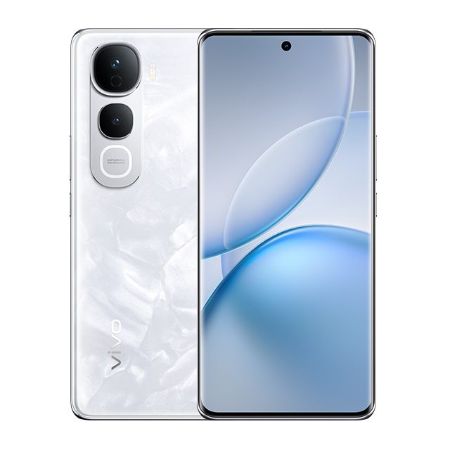 Vivo Y400 Pro 5G in the colour Freestyle White