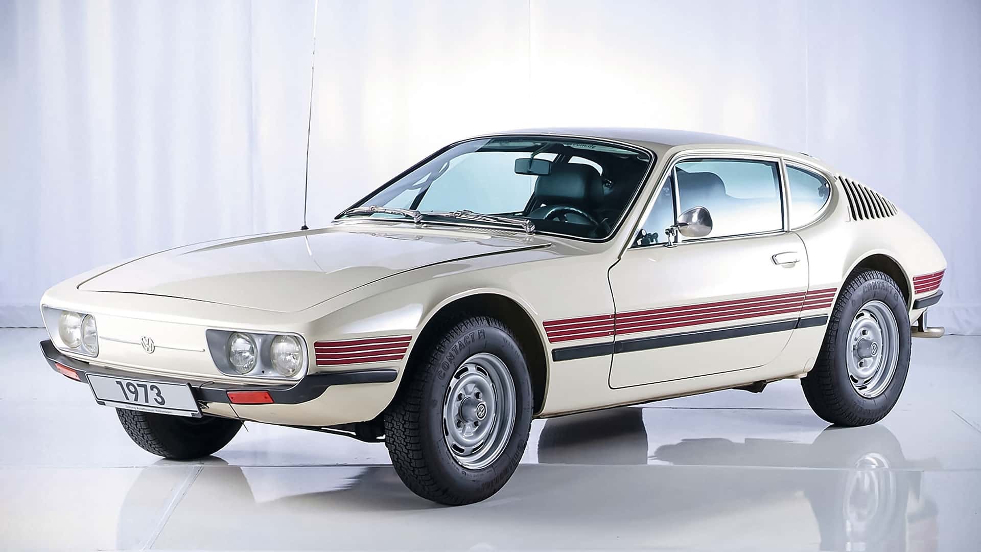 VW SP2 (1974) - Retro-futuristic sports car from Volkswagen