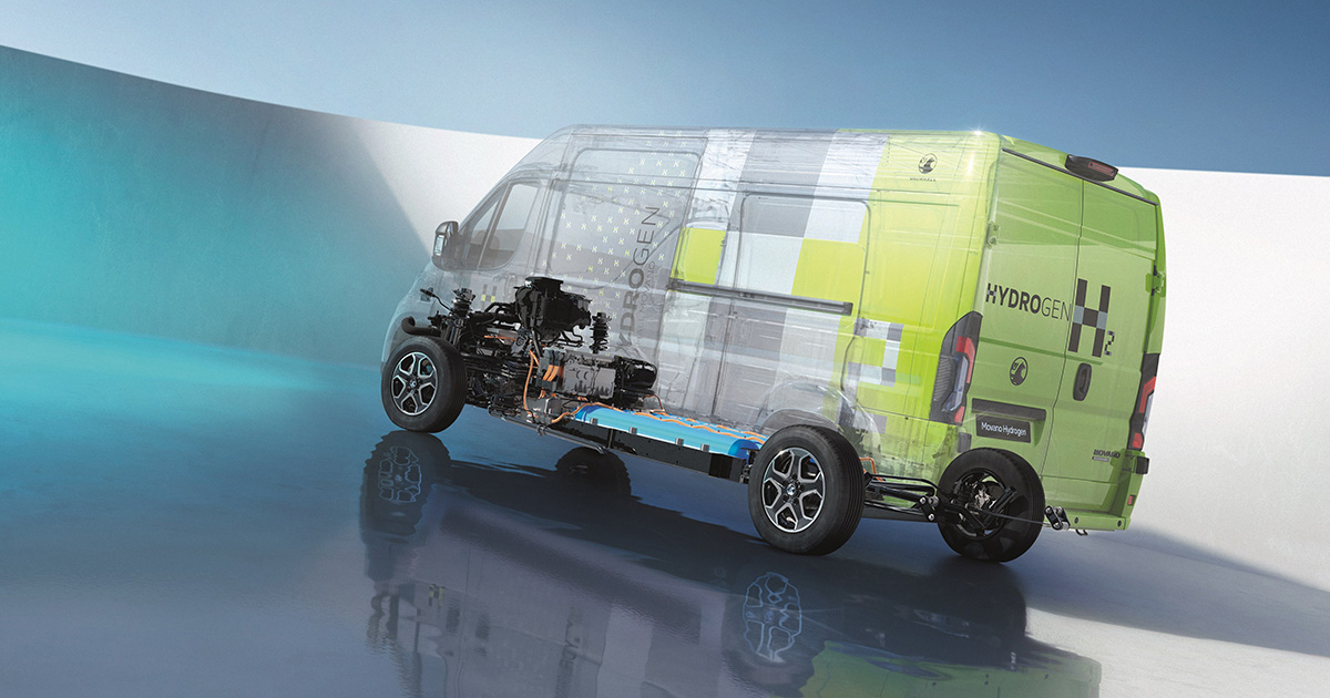 Деталі дизайну Vauxhall Movano Hydrogen
