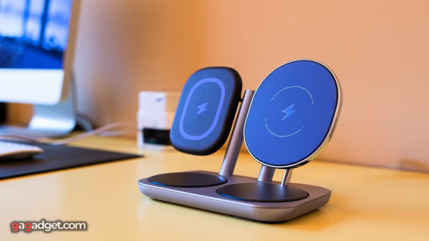 support de charge sans fil premium