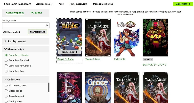 Ігри, які будуть видалені з Game Pass у лютому