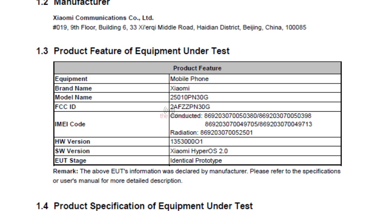 Xiaomi 15 Ultra - Глобальна Версія на FCC