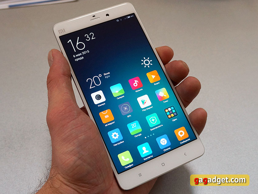 Металл и стекло: обзор 5.7-дюймового смартфона Xiaomi Mi Note