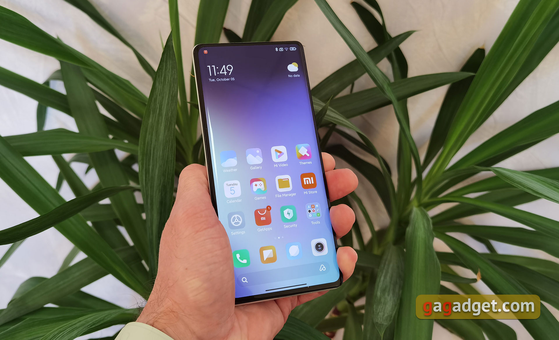 Xiaomi MIX 4 with my own eyes: a sub-screen front camera that you really can't see-3