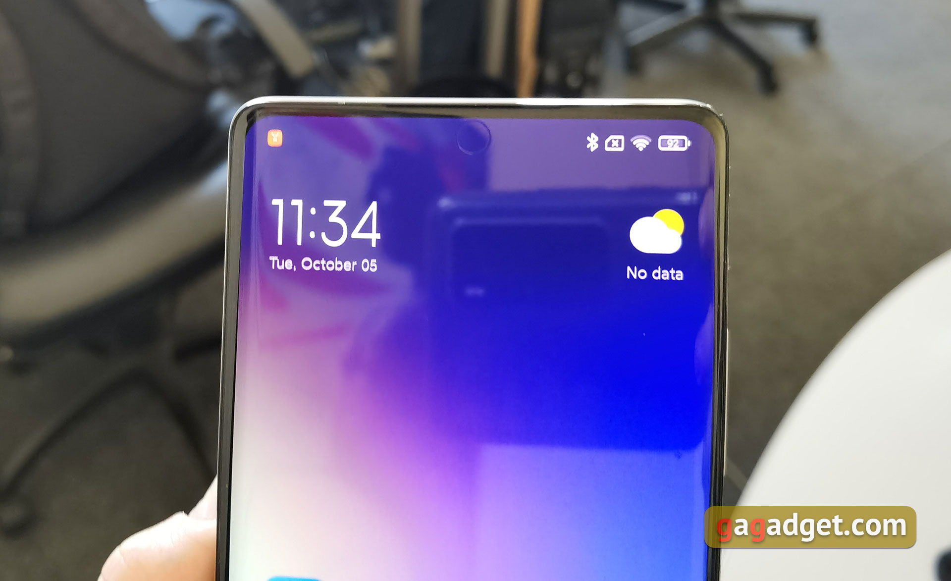 Xiaomi MIX 4 with my own eyes: a sub-screen front camera that you really can't see-4