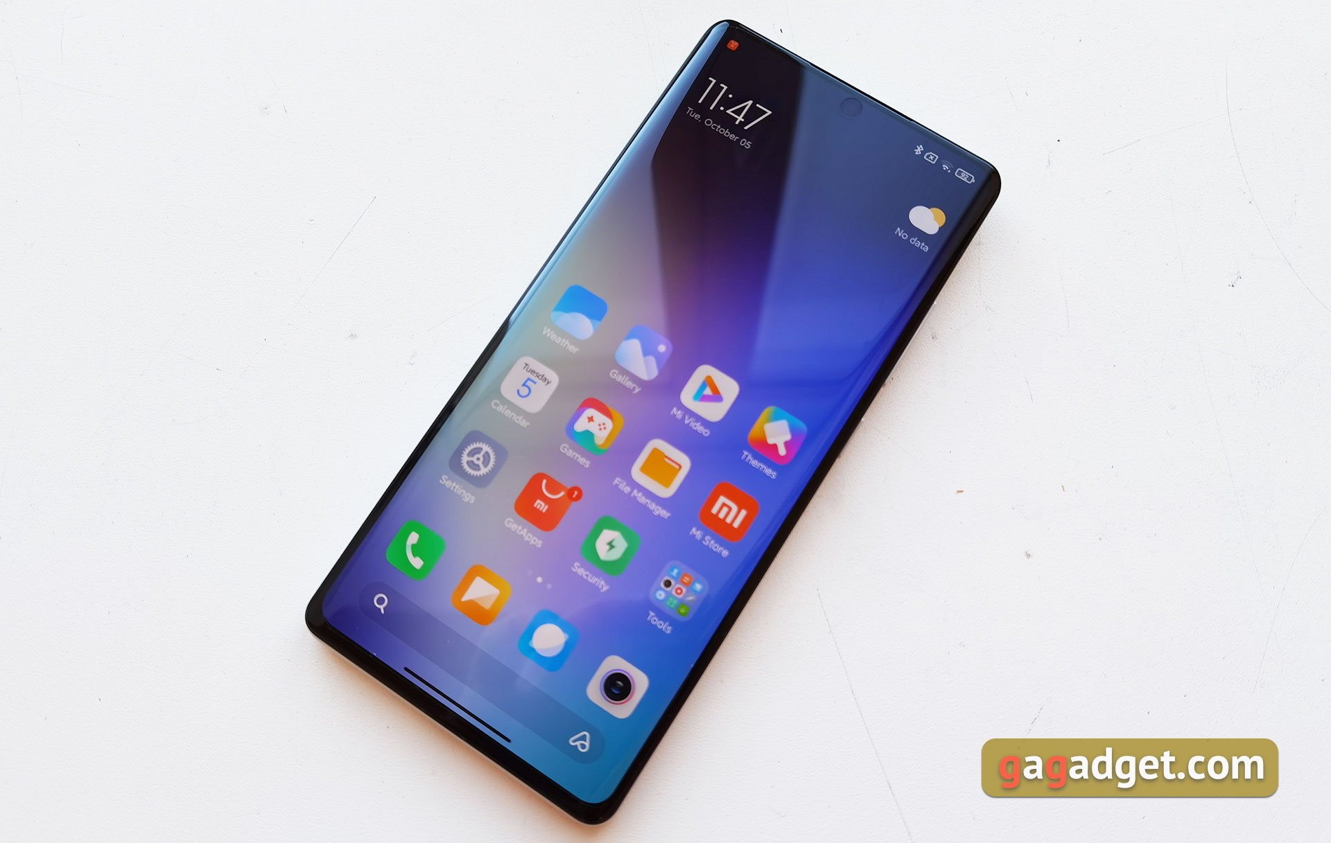 Xiaomi MIX 4 with my own eyes: a sub-screen front camera that you really can't see-24