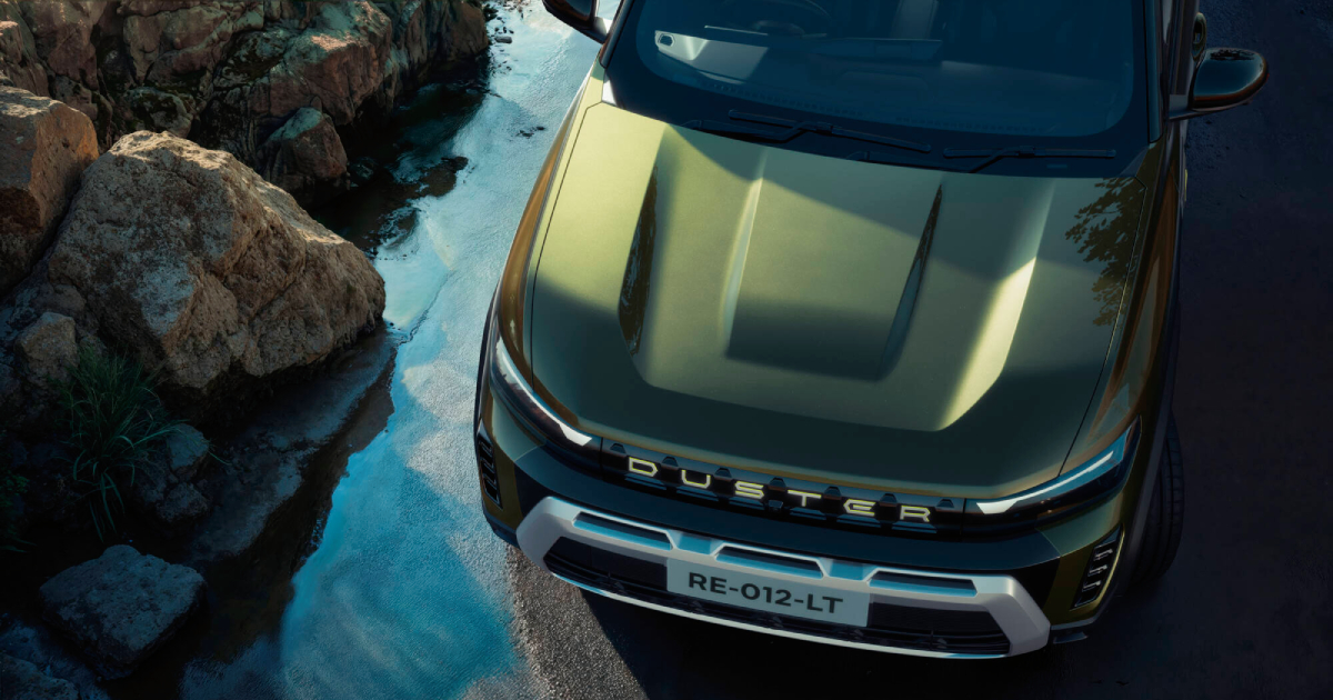 New Renault Duster front part