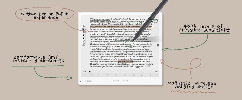 Bigme B10 планшет с цветным экраном E Ink Kaleido 3
