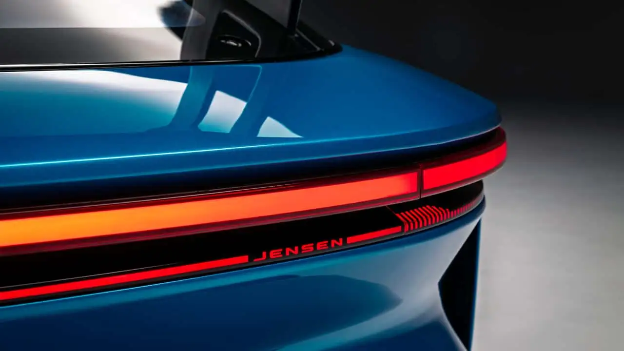 Jensen Interceptor GTX rear view