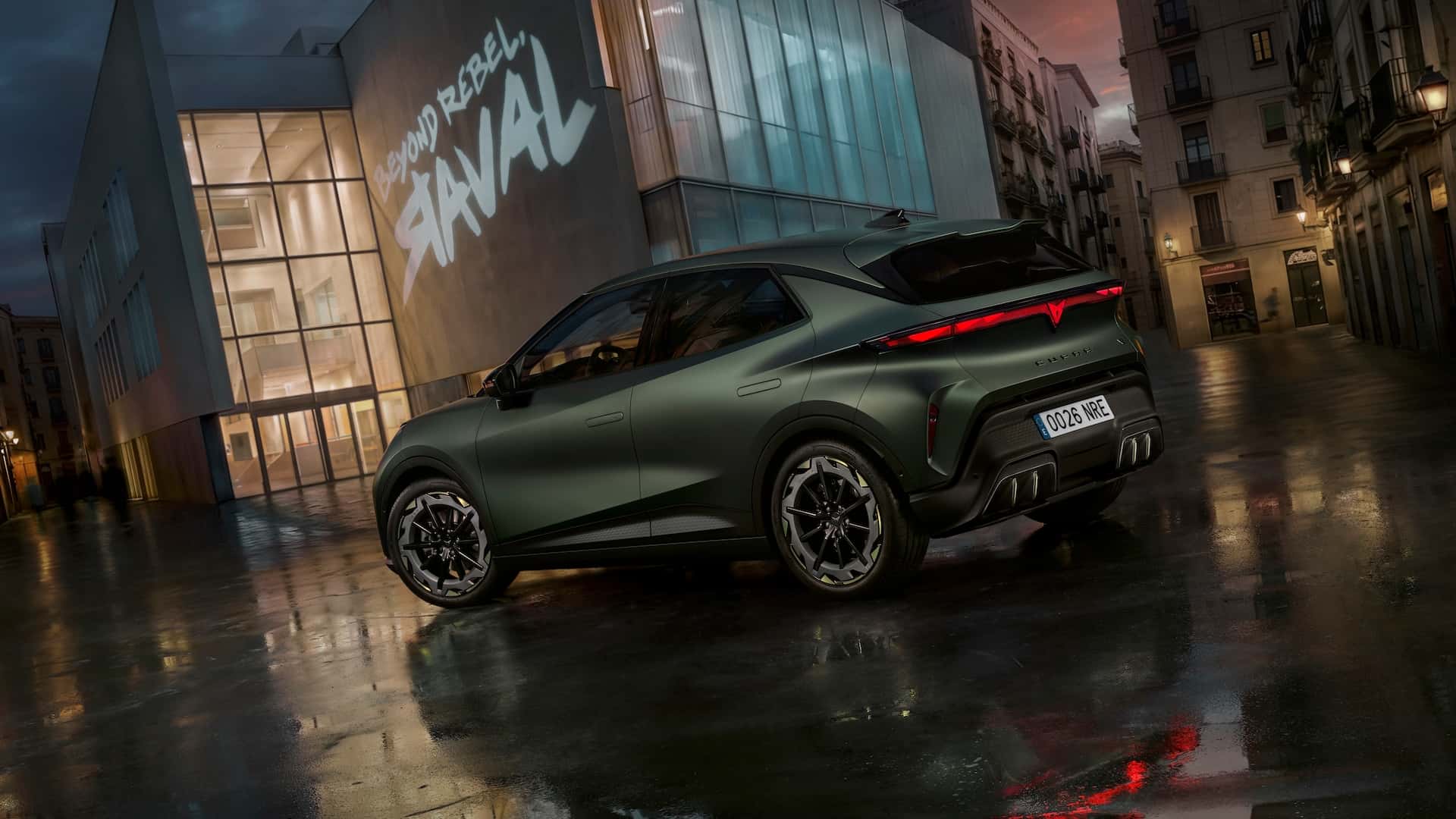 Cupra Raval 2026 - вид сзади