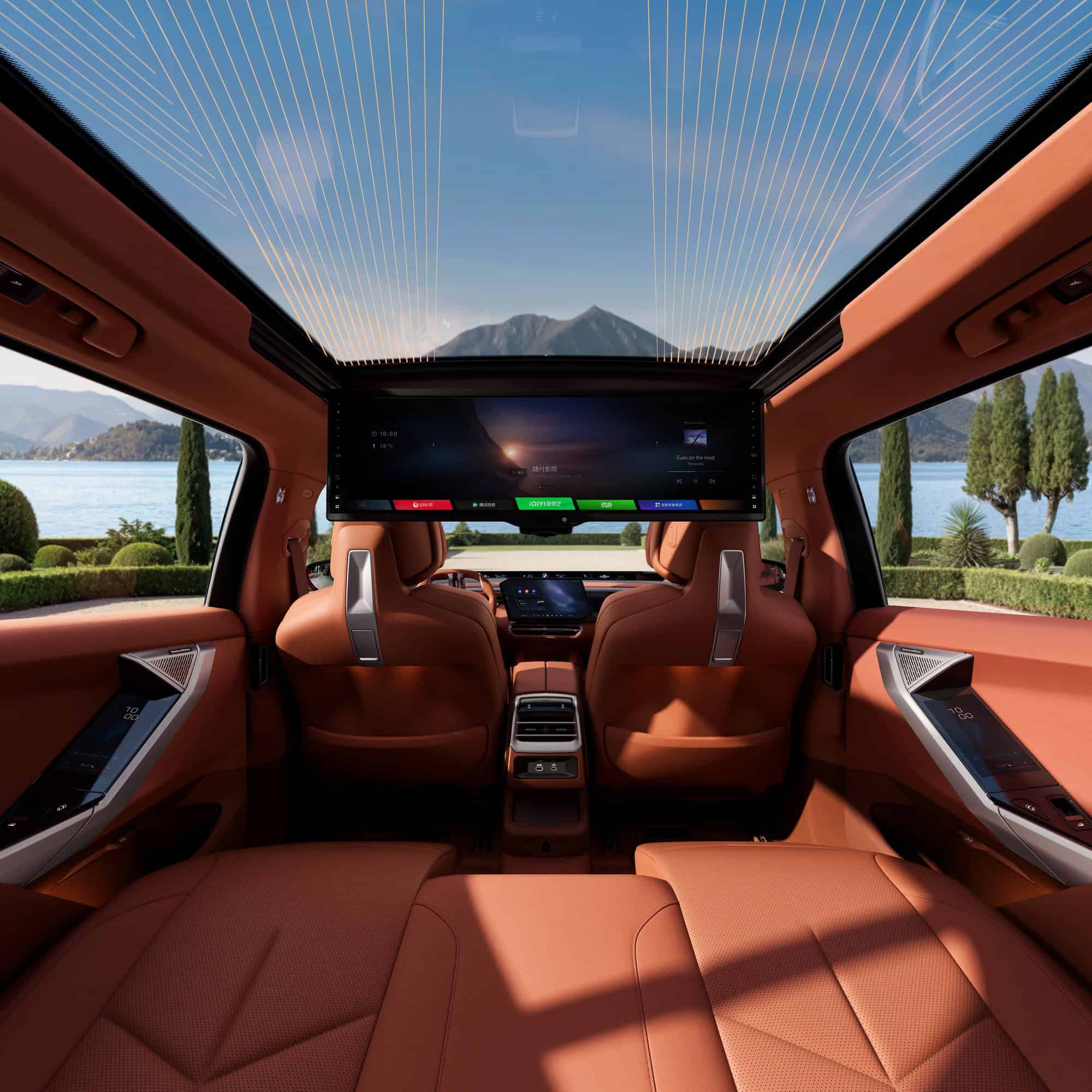 Интерьер BMW X5 Long Wheelbase