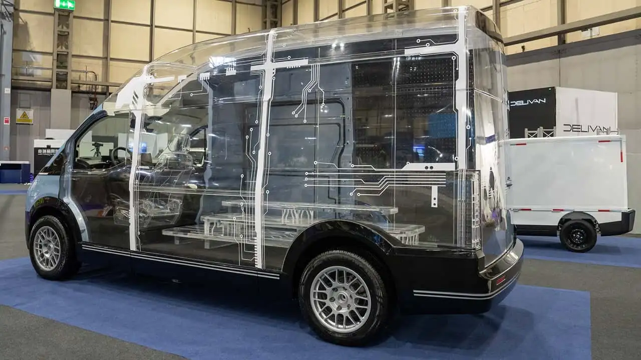 Интерьер кабины Delivan
