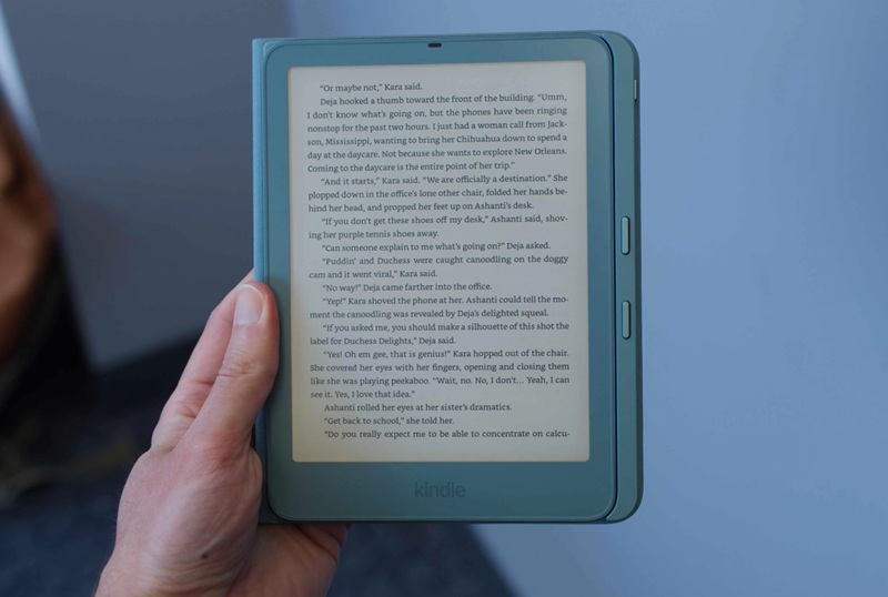Магнитный чехол с кнопками для Kindle