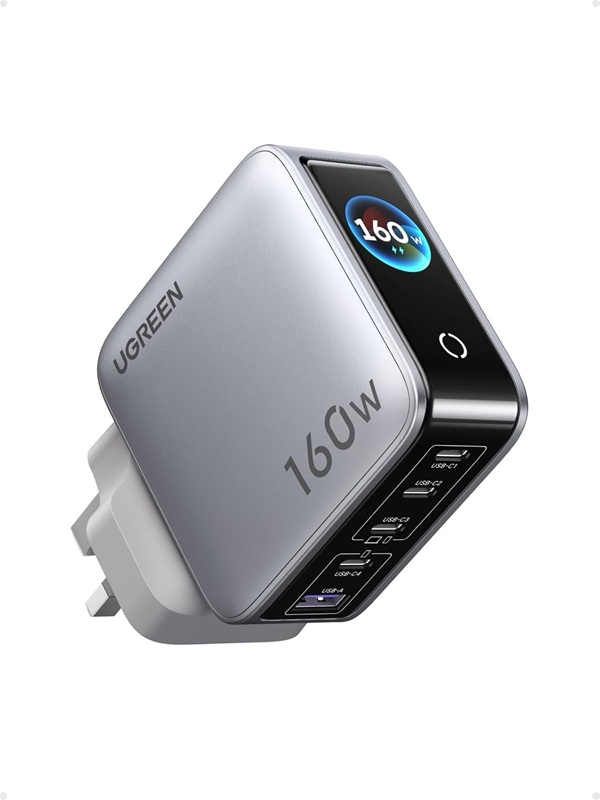 Ugreen Nexode Pro 160W з темним фоном