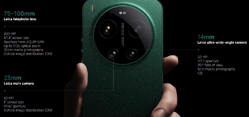 Xiaomi 17 Ultra смартфон з модулем камер
