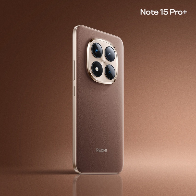 Изображение Redmi Note 15 Pro+ в цвете Mocco Brown