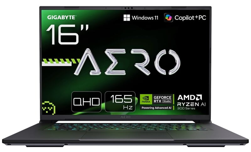 Gigabyte Aero X16 EG61H. Ілюстрація: Gigabyte