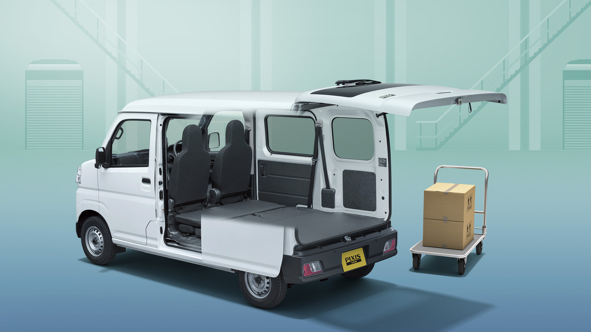 Toyota Pixis Van BEV передний вид