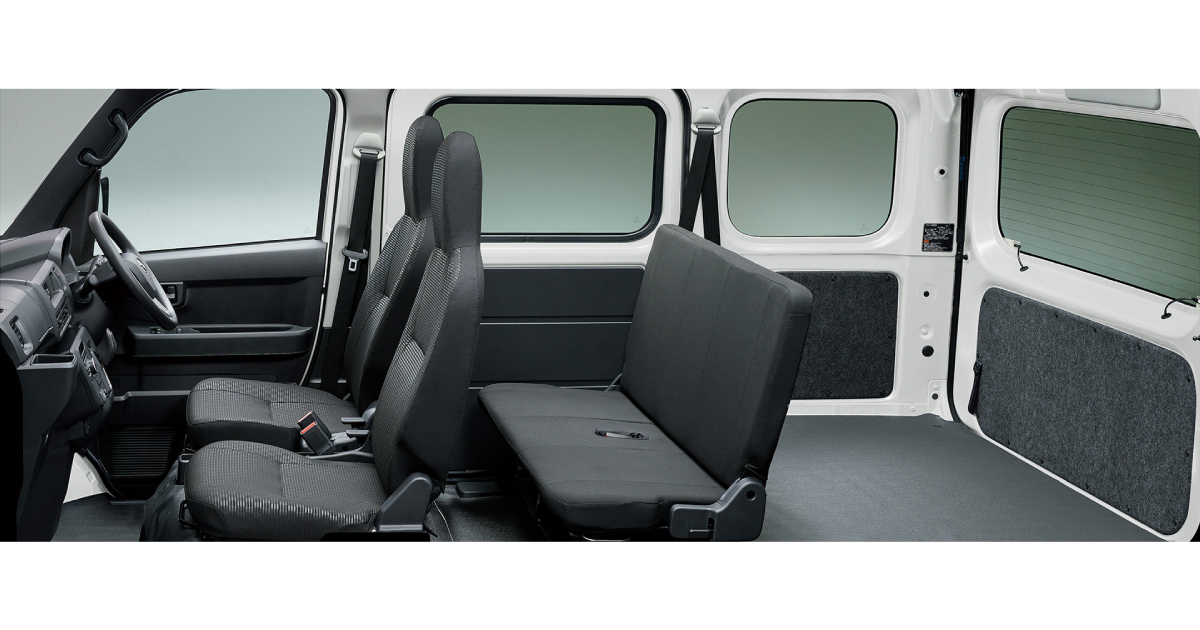Задний вид Toyota Pixis Van BEV