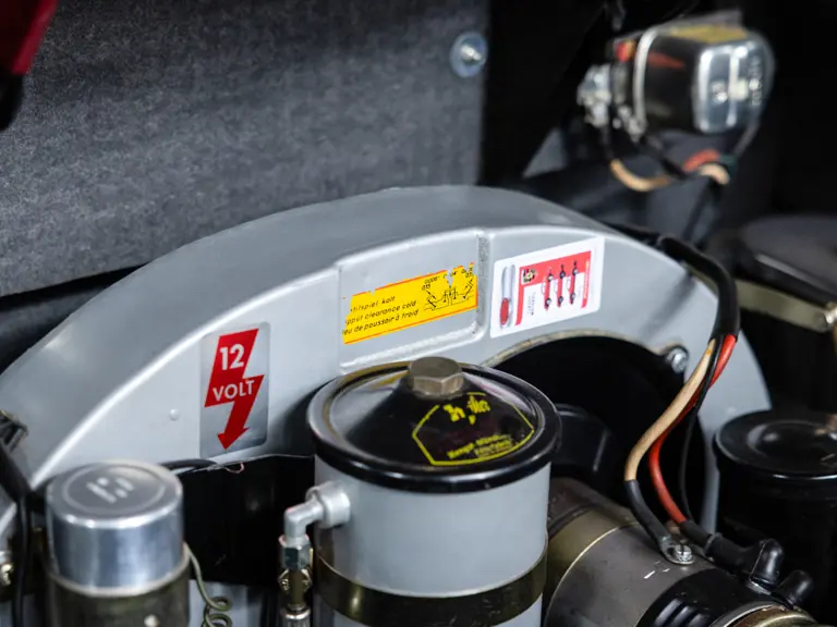 Компоненты двигателя Porsche 356 B 1600 Super Roadster 1960 года